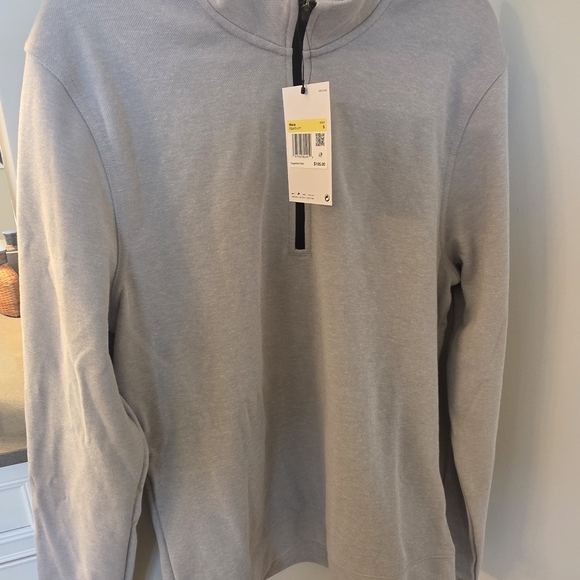 Nike Men's Tour Pique 1/2 Zip Golf Sweatshirt - Picture 1 of 3